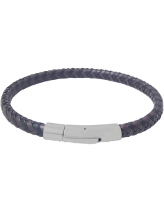 Pulsera redonda trenza bicolor
