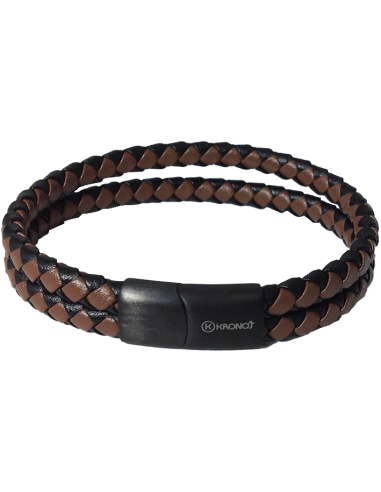 Pulsera doble bicolor