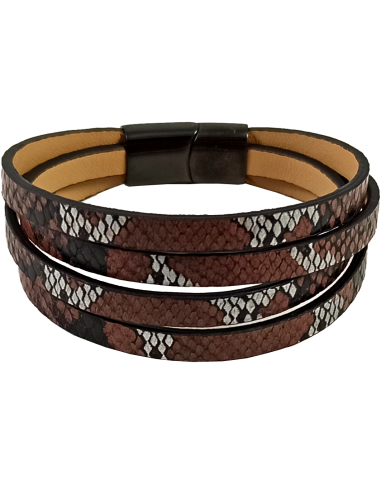Pulsera DEVOTA&LOMBA múltiple serpiente
